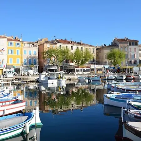 Blue Summer Vibes Duplex Studio For 4P, Ac, Sea View, Parking, Beach At 50M, Spa Access -3 La Ciotat Exterior photo